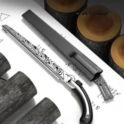 The Outdoor Vault Camping-Werkzeuge|Camping Im Freien-Tragbare, zusammenklappbare Holzsäge – Meisterwerkzeug für präzises Astschneiden