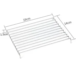 Adventure Basecamp Camping Im Freien|Küche & Esszimmer-Tragbarer 2-Brenner-Grill – Kompakte Kochlösung für draußen