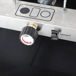 Adventure Basecamp Camping Im Freien|Küche & Esszimmer-Tragbarer 2-Brenner-Grill – Kompakte Kochlösung für draußen