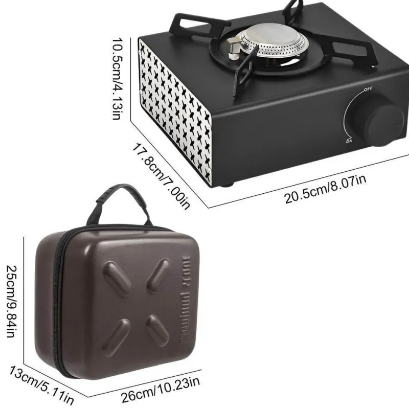 Trail Tech Camping-Werkzeuge|Outdoor-Artikel-Tragbarer Campingkocher - Einzelbrenner zum Kochen im Freien