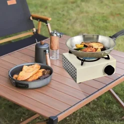 Trail Tech Camping-Werkzeuge|Outdoor-Artikel-Tragbarer Campingkocher - Einzelbrenner zum Kochen im Freien