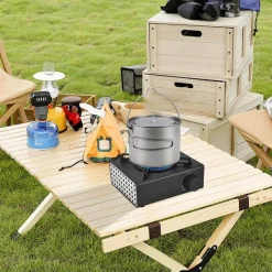 Trail Tech Camping-Werkzeuge|Outdoor-Artikel-Tragbarer Campingkocher - Einzelbrenner zum Kochen im Freien