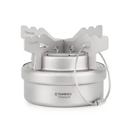 Gear Up u0026 Go Camping-Werkzeuge|Outdoor-Gadgets-Tragbarer Campingkocher aus Titan – Leichter Reisekocher