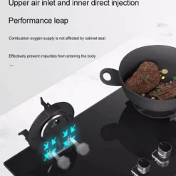 Comfort u0026 Style Küche & Esszimmer-Tragbarer Doppelgasherd - Anhebbarer Kochbereich