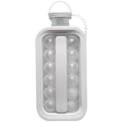 The Cozy Mug Küche & Esszimmer-Tragbarer Eiswürfelbereiter mit Deckel – perfekt für Veranstaltungen im Freien