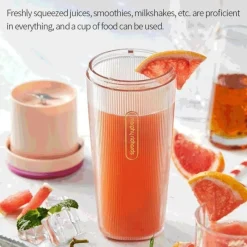 Deco Küche & Esszimmer-Tragbarer elektrischer Entsafter - Automatischer Fruchtextraktor