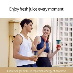 Deco Küche & Esszimmer-Tragbarer elektrischer Entsafter - Automatischer Fruchtextraktor