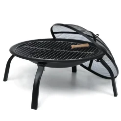 Adventure Basecamp Camping Im Freien|Outdoor-Artikel-Tragbarer, faltbarer Feuerstellengrill – Grillbrenner für den Außenbereich