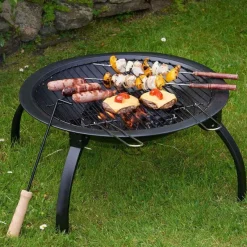 Adventure Basecamp Camping Im Freien|Outdoor-Artikel-Tragbarer, faltbarer Feuerstellengrill – Grillbrenner für den Außenbereich