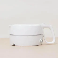 The Decor Haven Küche & Esszimmer-Tragbarer, faltbarer Wasserkocher – Reisekessel für heißes Wasser