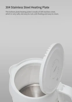 The Decor Haven Küche & Esszimmer-Tragbarer, faltbarer Wasserkocher – Reisekessel für heißes Wasser