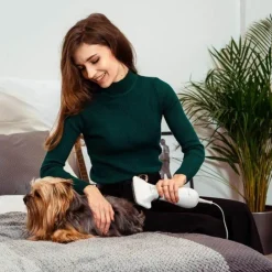 Furendo Haustierzubehör|Reinigungswerkzeuge Für Haustiere-Tragbarer Haustier-Haartrockner – 2-in-1 verstellbarer Hunde-/Katzentrockner