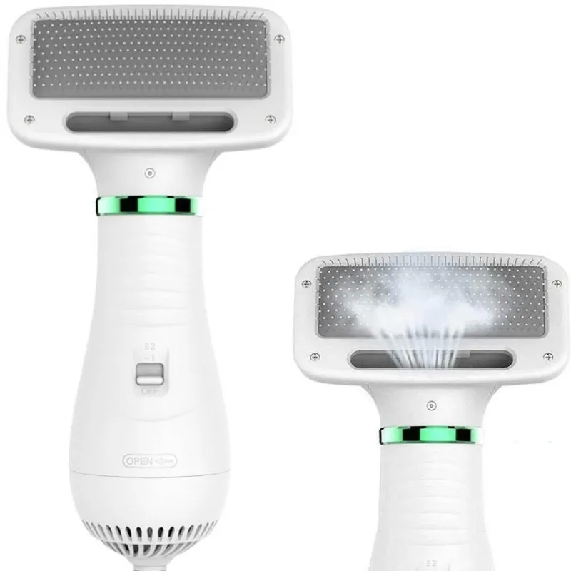 Furendo Haustierzubehör|Reinigungswerkzeuge Für Haustiere-Tragbarer Haustier-Haartrockner – 2-in-1 verstellbarer Hunde-/Katzentrockner