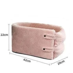 Furendo Autozubehör|Automobilindustrie-Tragbarer Haustierträger - Reisetasche mit gemütlichem Bett