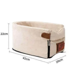 Furendo Autozubehör|Automobilindustrie-Tragbarer Haustierträger - Reisetasche mit gemütlichem Bett