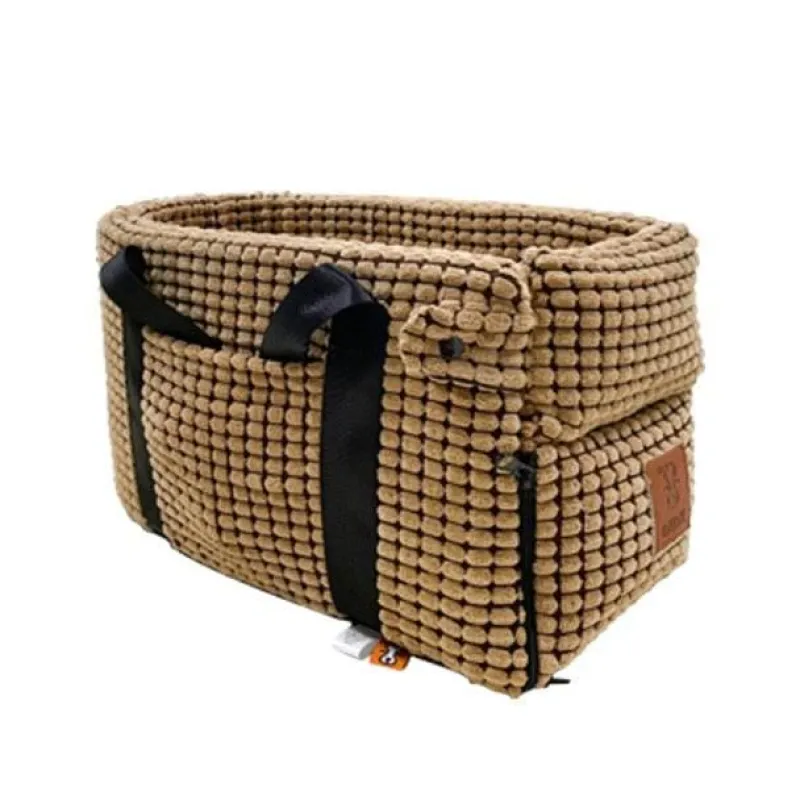 Furendo Autozubehör|Automobilindustrie-Tragbarer Haustierträger - Reisetasche mit gemütlichem Bett