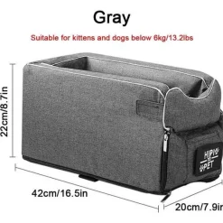 Furendo Autozubehör|Automobilindustrie-Tragbarer Haustierträger - Reisetasche mit gemütlichem Bett