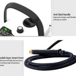 The Blissful Bath Autopflege|Autozubehör-Tragbarer Hochdruck-Dampfreiniger - Elektrische Reinigungsmaschine