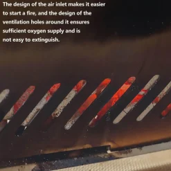 Adventure Basecamp Camping Im Freien|Outdoor-Artikel-Tragbarer Holzkohlegrill – Faltbares Camping-Grillwerkzeug