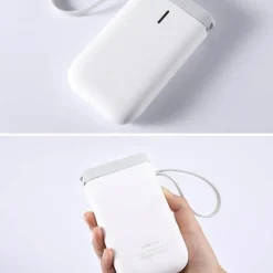 The Decor Haven Küche & Esszimmer|Gadgets Für Zuhause-Tragbarer kabelloser Etikettendrucker – Schnelles Thermodruckgerät