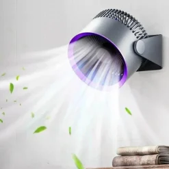 The Decor Haven Gadgets Für Zuhause-Tragbarer kabelloser Ventilator – Leiser Luftkühler/Zirkulator