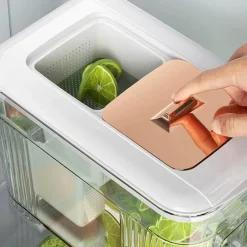 The Culinary Kit Küche & Esszimmer-Tragbarer Kaltgetränkespender mit eingebautem Zapfhahn – Familiengröße