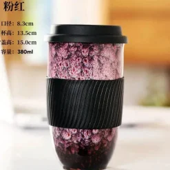 Plates u0026 More Küche & Esszimmer-Tragbarer Keramikbecher mit Deckel – Kaffee- und Teetasse für Paare