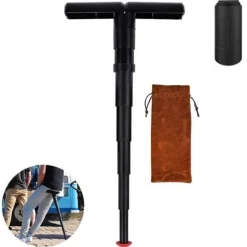 Gear Up u0026 Go Camping-Werkzeuge|Outdoor-Gadgets-Tragbarer, klappbarer Reisehocker – Teleskop-Campingsitz