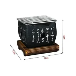 Adventure Basecamp Camping Im Freien|Outdoor-Artikel-Tragbarer koreanischer BBQ-Grill – Grillofen für den Außenbereich