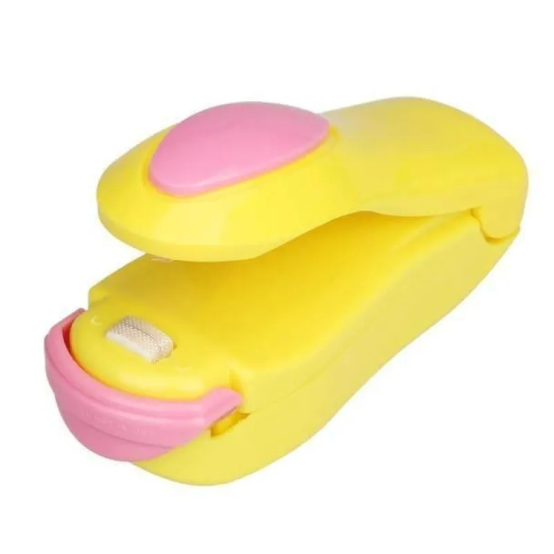 The Decor Haven Küche & Esszimmer-Tragbarer Lebensmittel-Vakuumierer – Mini-Kompakt-Vakuumversiegelungsmaschine