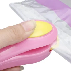 The Decor Haven Küche & Esszimmer-Tragbarer Lebensmittel-Vakuumierer – Mini-Kompakt-Vakuumversiegelungsmaschine