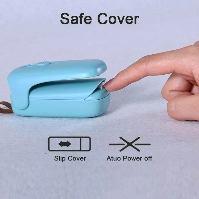 Deco Küche & Esszimmer-Tragbarer Lebensmittel-Vakuumierer – Mini-Cutter zur Aufbewahrung