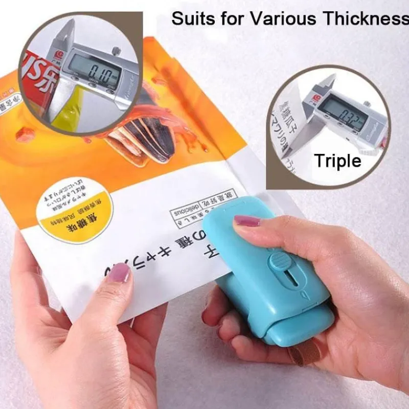 Deco Küche & Esszimmer-Tragbarer Lebensmittel-Vakuumierer – Mini-Cutter zur Aufbewahrung