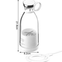 Decor Gadgets Für Zuhause-Tragbarer Mini-Entsafter – Elektrischer Smoothie-Mixer