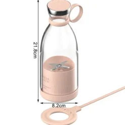 Decor Gadgets Für Zuhause-Tragbarer Mini-Entsafter – Elektrischer Smoothie-Mixer