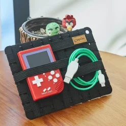 The Decor Haven Autozubehör|Automobilindustrie-Tragbarer Organizer für elastische Taschen – leichte DIY-Aufbewahrungslösung