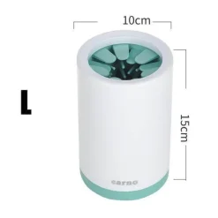 Furendo Haustierzubehör|Reinigungswerkzeuge Für Haustiere-Tragbarer Pfotenreiniger für Haustiere – einfacher Fußreiniger für Hunde und Katzen