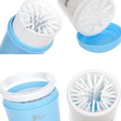 Furendo Haustierzubehör|Reinigungswerkzeuge Für Haustiere-Tragbarer Pfotenreiniger für Haustiere – einfacher Fußreiniger für Hunde und Katzen