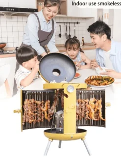 Trail u0026 Beyond Camping-Werkzeuge|Outdoor-Artikel-Tragbarer rauchfreier Campinggrill – Kochlösung für draußen