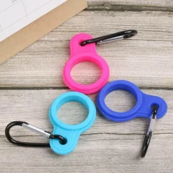 Roam Ready Heimwerkzeuge|Outdoor & Garten-Tragbarer Schlüsselanhängerhalter für Wasserflaschen – Getränketräger-Zubehör