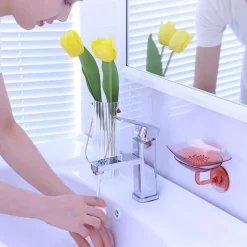 The Blissful Bath Badezimmer-Tragbarer Seifenspender – Einfacher Badezimmerhalter