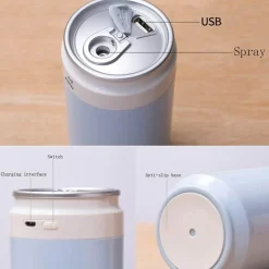 Comfort u0026 Style Autozubehör|Automobilindustrie-Tragbarer Ultraschall-Luftbefeuchter mit Minilampe