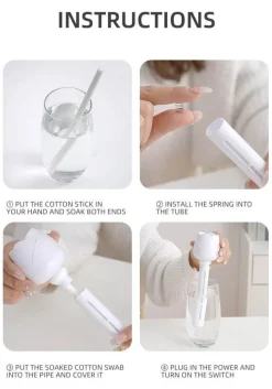 Tranquil Touch Gesundheits-Gadgets|Gesundheits- Und Entspannungstools-Tragbarer USB-Luftbefeuchter - Mini-Rosen-Aroma-Diffusor