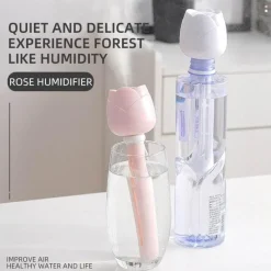 Tranquil Touch Gesundheits-Gadgets|Gesundheits- Und Entspannungstools-Tragbarer USB-Luftbefeuchter - Mini-Rosen-Aroma-Diffusor