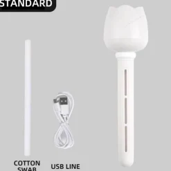 Tranquil Touch Gesundheits-Gadgets|Gesundheits- Und Entspannungstools-Tragbarer USB-Luftbefeuchter - Mini-Rosen-Aroma-Diffusor