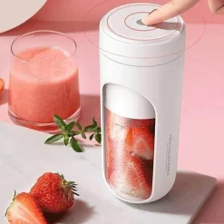 Deco Küche & Esszimmer-Tragbarer USB-Mixer – wiederaufladbarer Smoothie Maker
