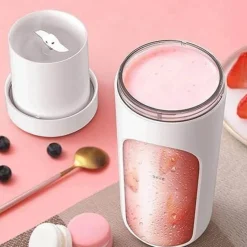 Deco Küche & Esszimmer-Tragbarer USB-Mixer – wiederaufladbarer Smoothie Maker