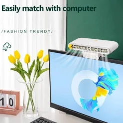 Comfort u0026 Style Gadgets Für Zuhause-Tragbarer wiederaufladbarer Mini-Kühlventilator – Persönliches Kühlgerät