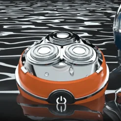 PureGlow Männerpflege|Körperpflege-Tragbarer wiederaufladbarer elektrischer Reiserasierer - Mini-Rasierer