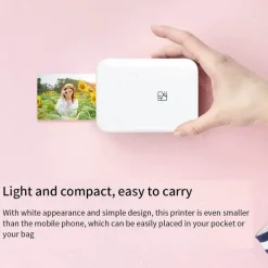 Decor Gadgets Für Zuhause-Tragbarer WLAN-Farbfotodrucker MT53 – kompakt, kabellos und einfach zu bedienen